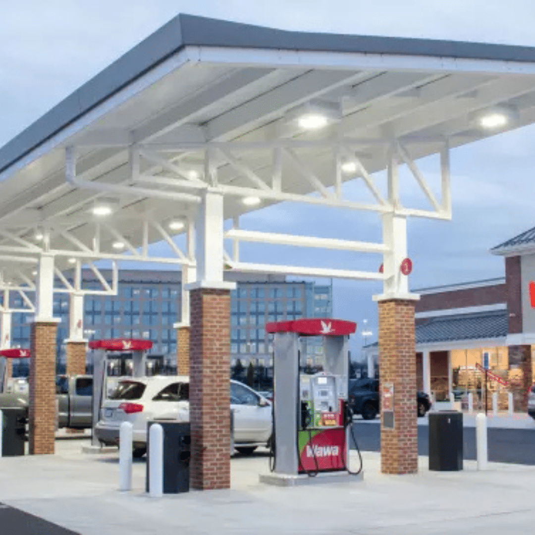 Gas Station Pressure Washing